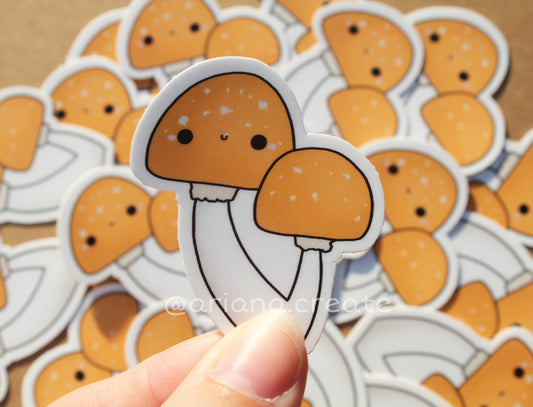 Mushroom sticker