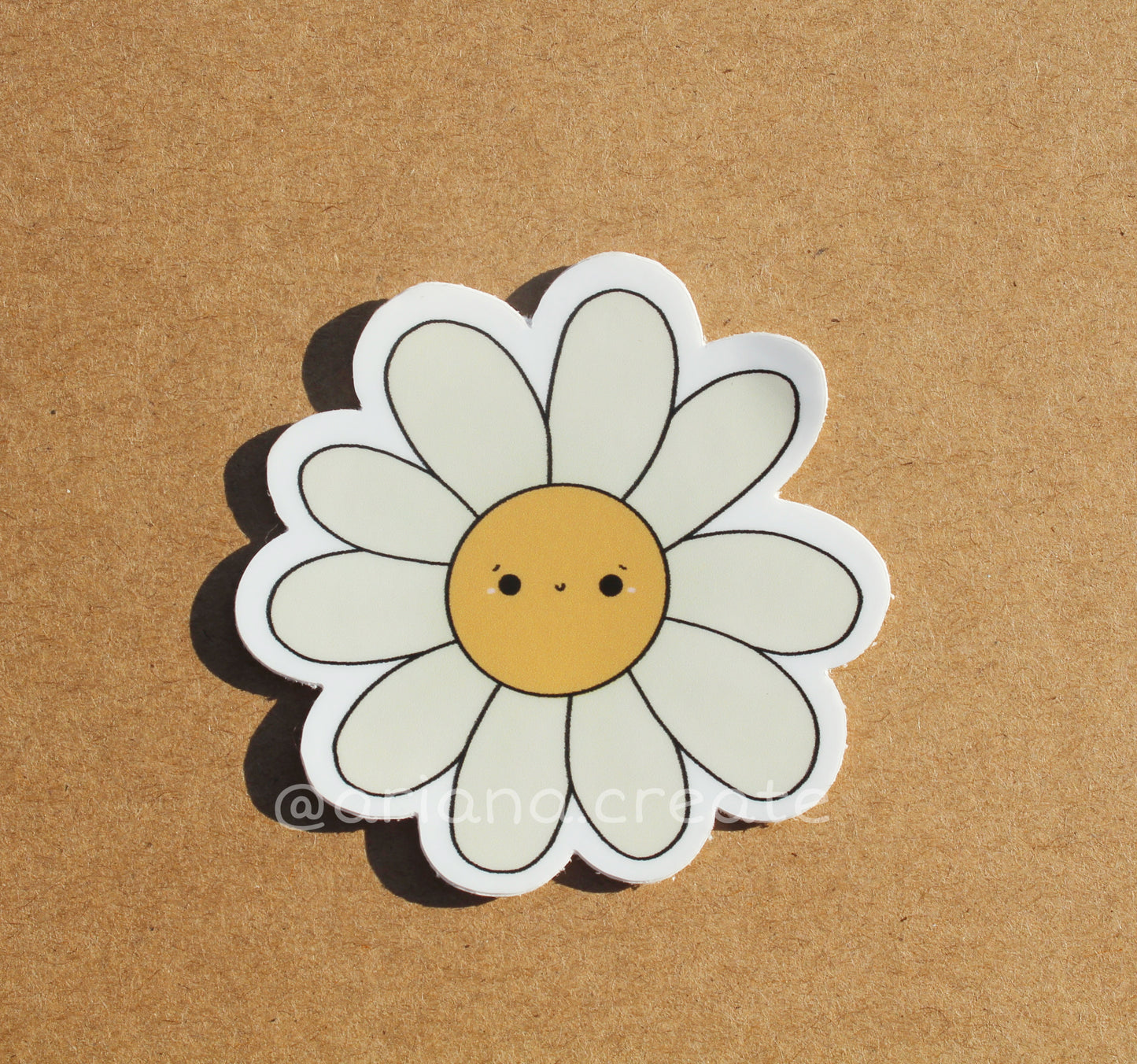 Flower sticker