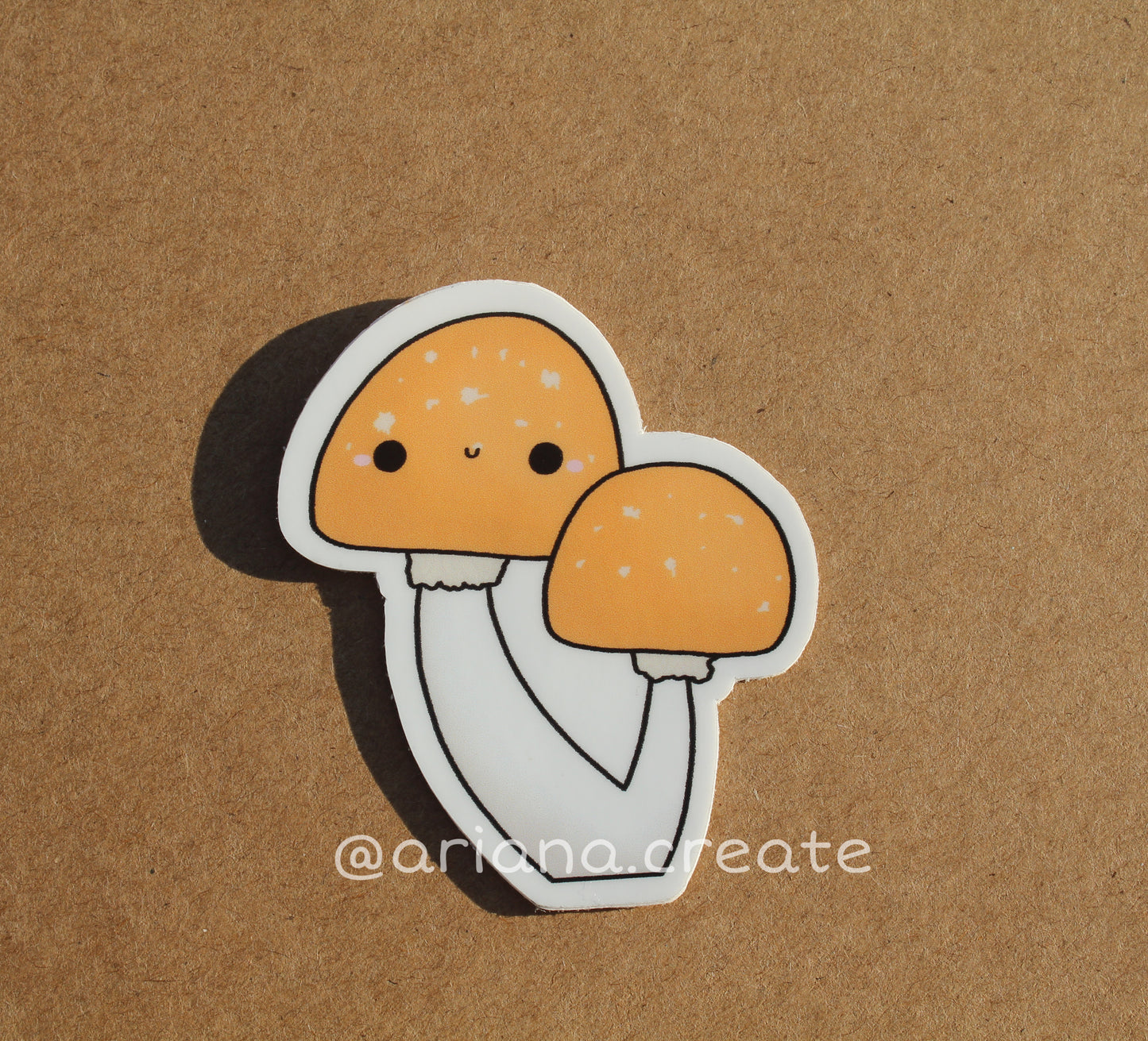 Mushroom sticker