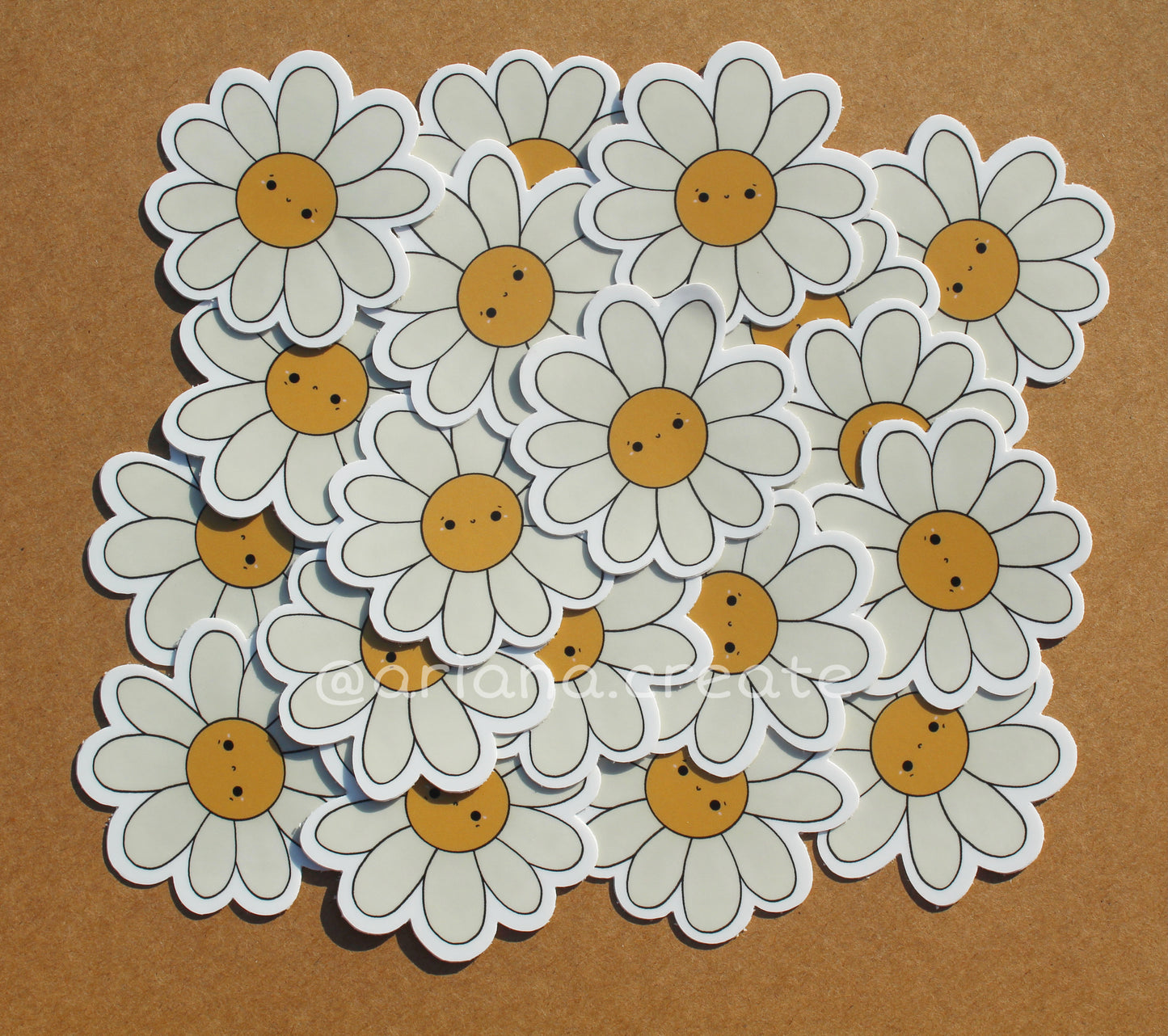 Flower sticker